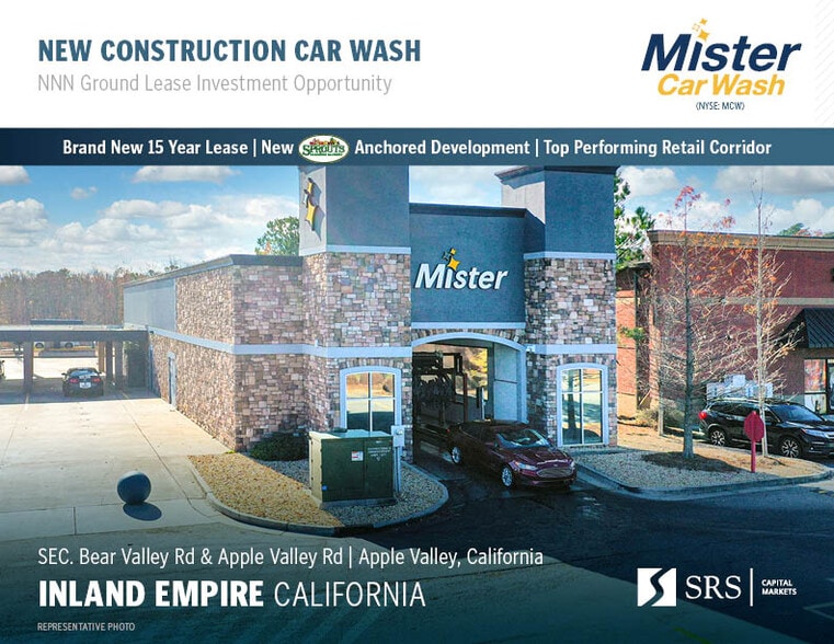 Primary Photo Of SEC. Bear Valley & Apple Valley Rd, Apple Valley Carwash For Sale