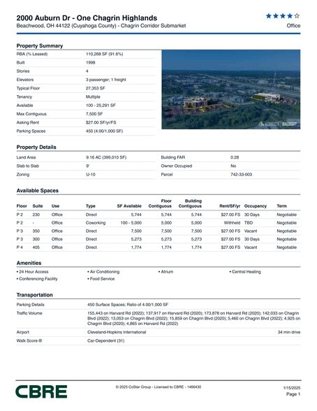 More Photos Of 2000 Auburn Dr, Beachwood Coworking Space