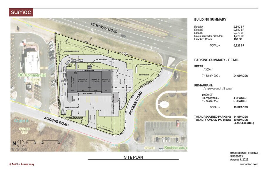 More Photos Of 275 US 30, Schererville Freestanding For Lease