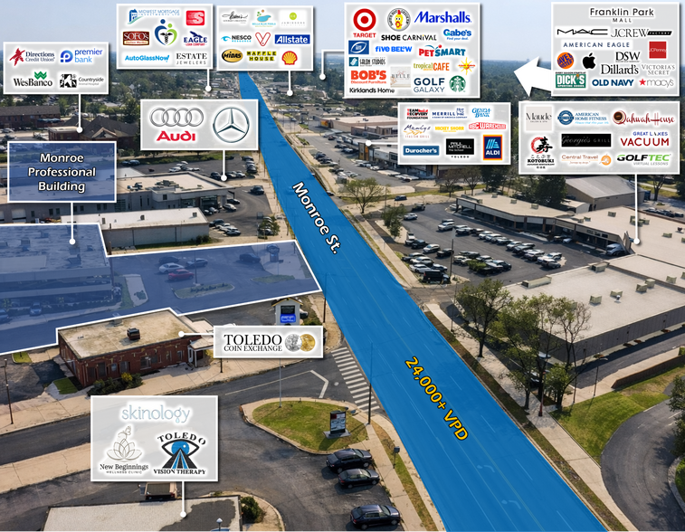 More Photos Of 5580 Monroe St, Sylvania Office For Sale