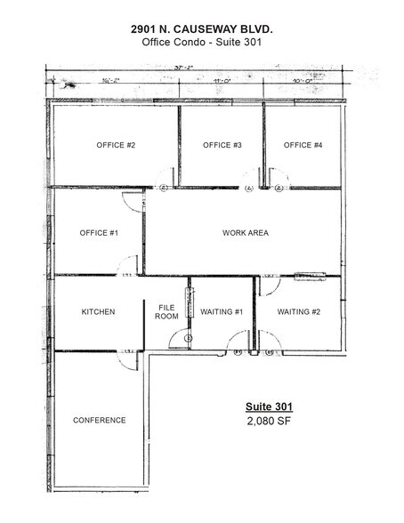 More Photos Of 2901 N Causeway Blvd, Metairie Office Residential For Sale