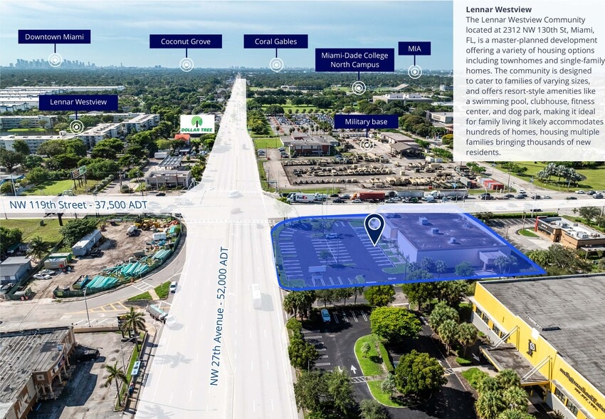 More Photos Of 11920 NW 27th Ave, Miami Freestanding For Lease