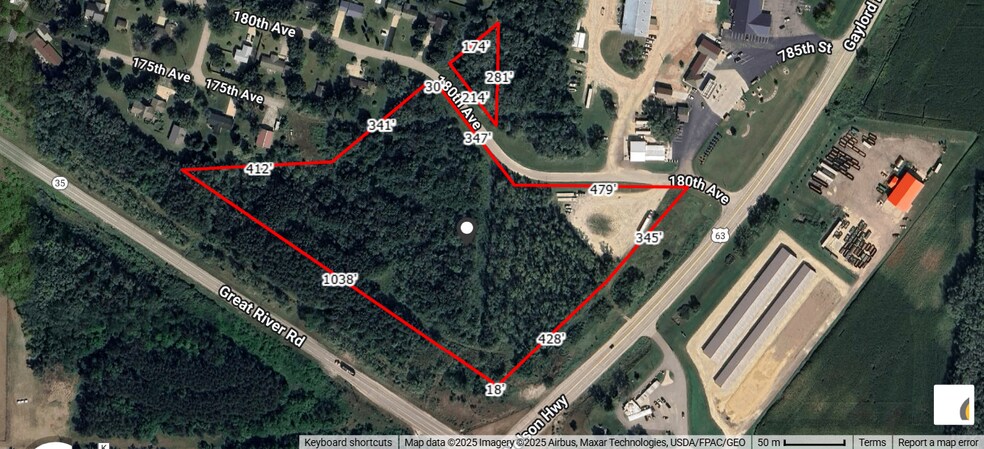 Primary Photo Of Lot 1 & 4 180th, Hager City Land For Sale