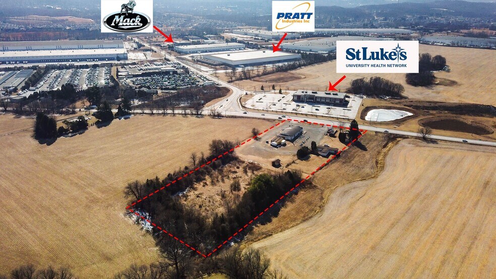 More Photos Of 2571-2575 PA-100, Macungie Industrial For Sale