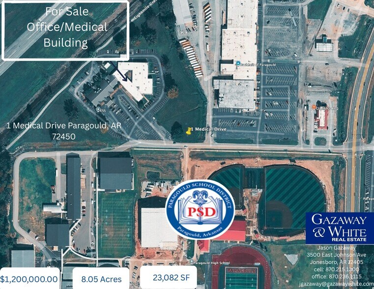 More Photos Of 1 Medical Dr, Paragould Office For Sale
