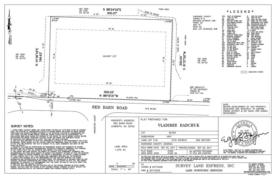 More Photos Of 840 Red Barn, Acworth Land For Sale
