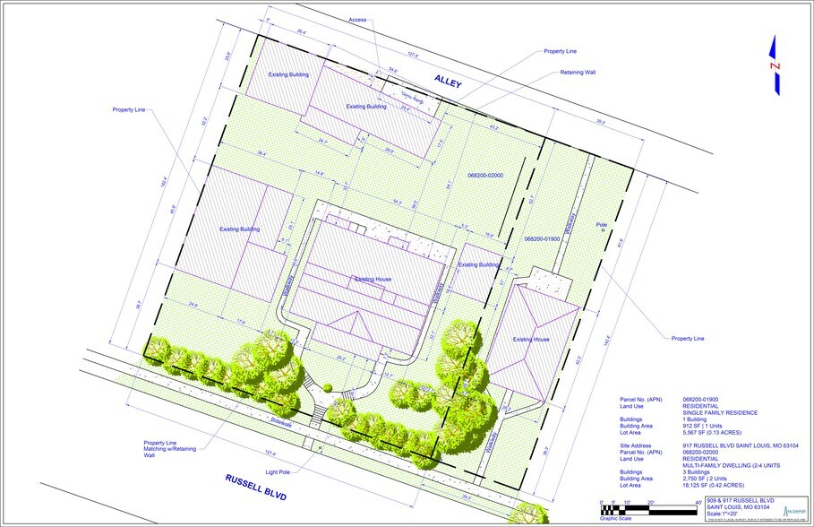 More Photos Of 917 Russell, Saint Louis Land For Sale
