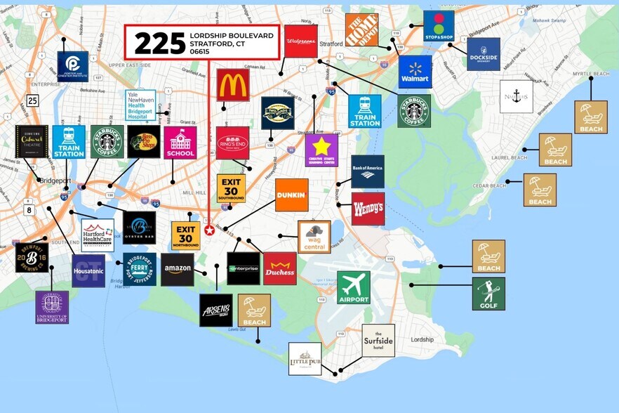 More Photos Of 225 Lordship Blvd, Stratford Land For Sale