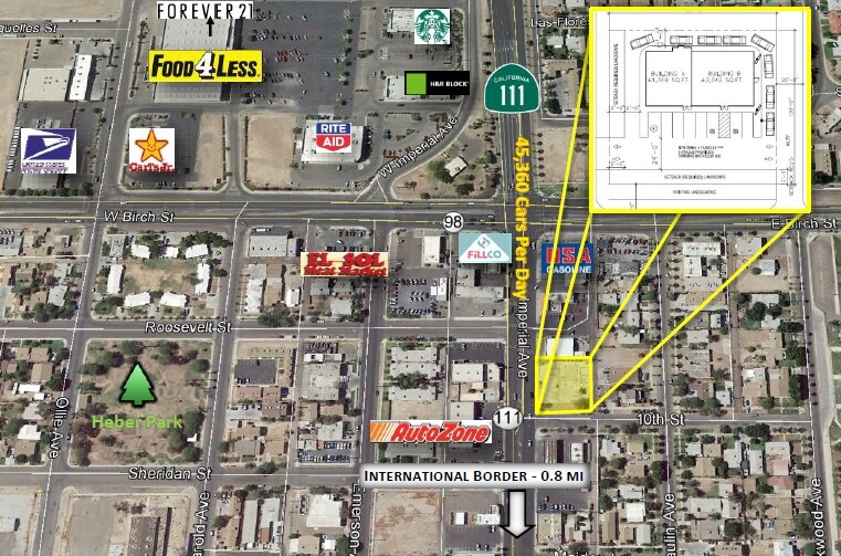 More Photos Of 1002 S Imperial Ave, Calexico General Retail For Lease
