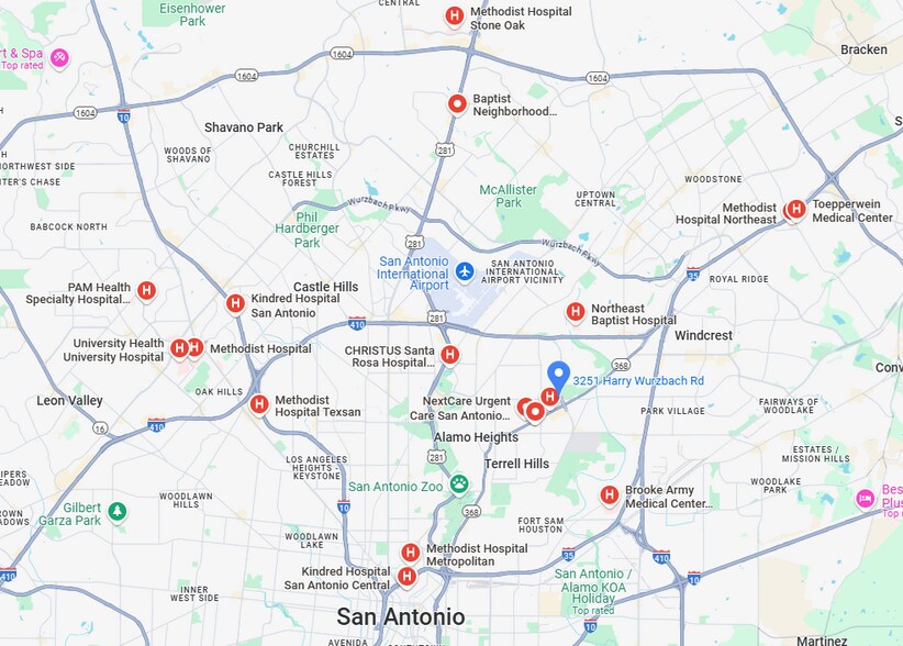 More Photos Of 3251 Harry Wurzbach Rd, San Antonio Medical For Lease