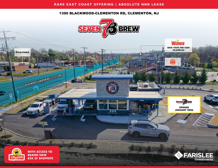 Primary Photo Of 1390 Blackwood Clementon Rd, Clementon Restaurant For Sale