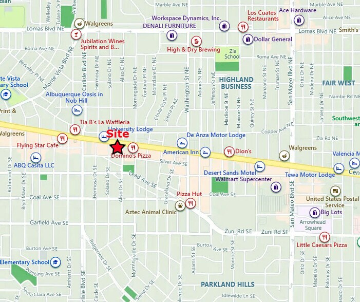 More Photos Of 3804-3810 Central Ave SE, Albuquerque Storefront Retail Residential For Lease