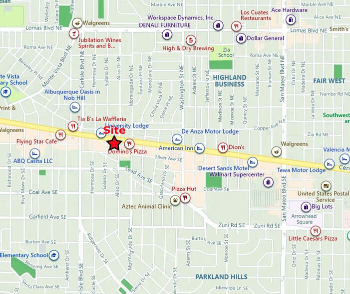 More Photos Of 3804-3810 Central Ave SE, Albuquerque Storefront Retail Residential For Lease