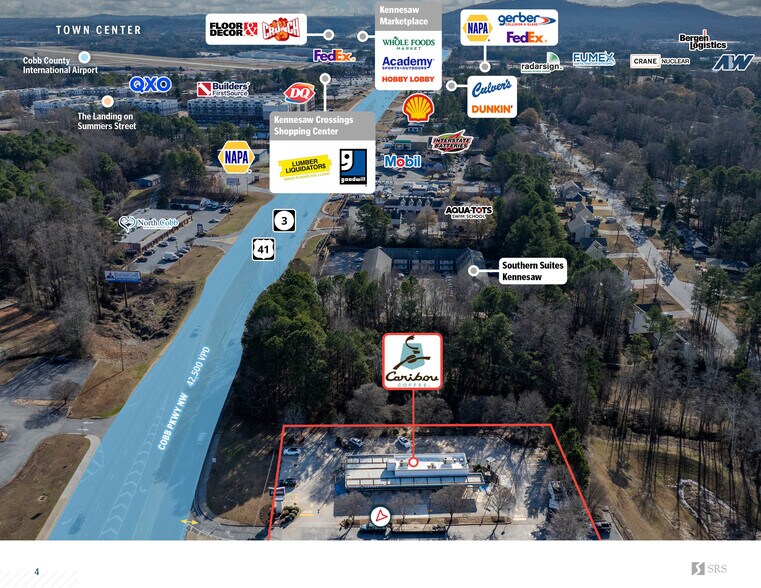 More Photos Of 2705 Cobb Pky NW, Kennesaw Restaurant For Sale