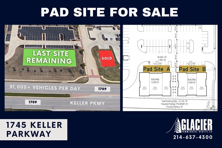 More Photos Of 1745 Keller Pky, Keller Land For Sale