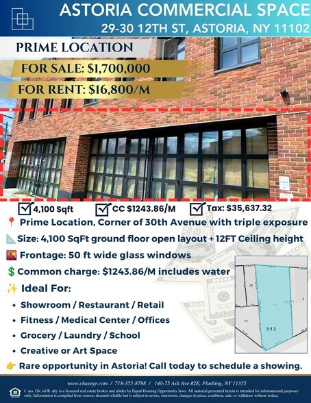 More Photos Of 29-30 12th St, Astoria General Retail For Sale