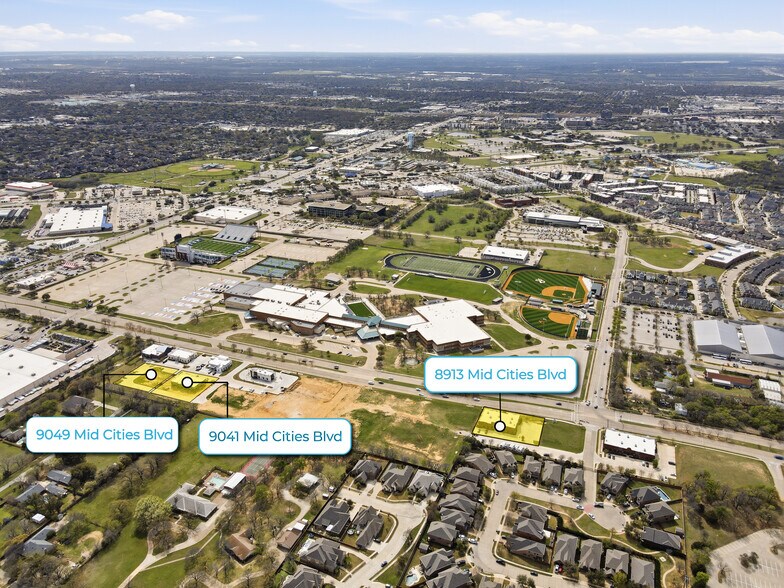 More Photos Of 9041 Mid Cities Blvd, North Richland Hills Storefront Retail Office For Lease