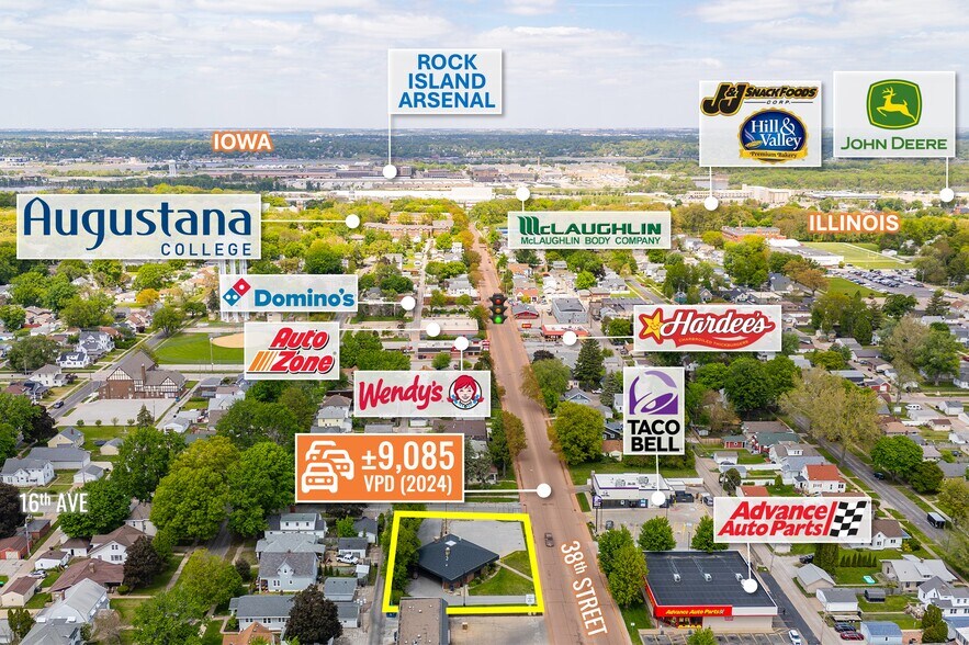 More Photos Of 1600 38th St, Rock Island Fast Food For Sale
