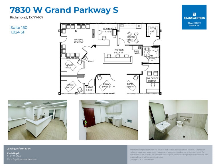 More Photos Of 7830 W Grand Pky S, Richmond Medical For Lease