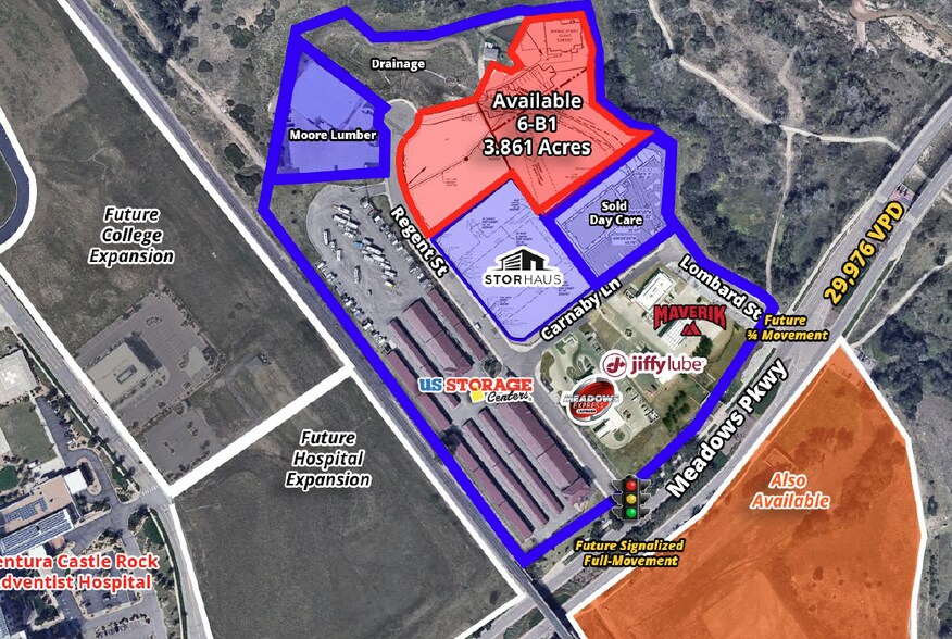 Primary Photo Of Meadows - Terrace North, Castle Rock Land For Sale