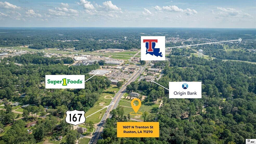 Primary Photo Of 1607 N Trenton St, Ruston Land For Sale