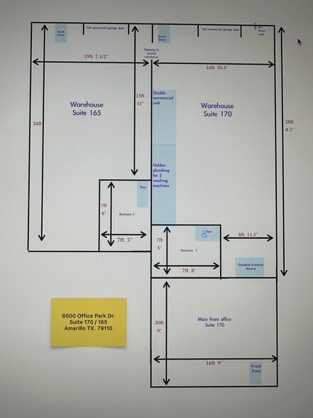 More Photos Of 3855 Business Park Dr, Amarillo Showroom For Lease