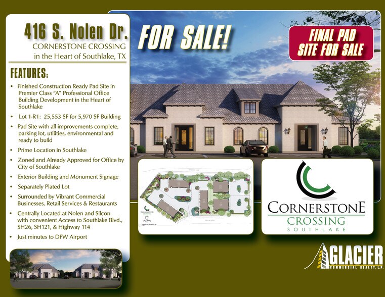 Primary Photo Of 416 S Nolen Dr, Southlake Land For Sale