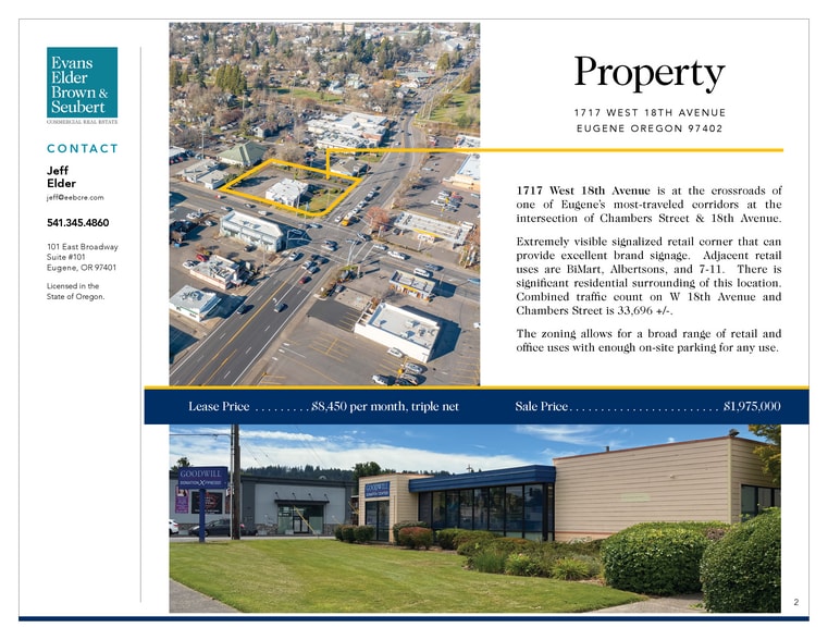 More Photos Of 1717 W 18th Ave, Eugene Office For Sale