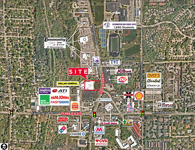 More Photos Of 2424-2498 S Walnut St, Bloomington Unknown For Lease