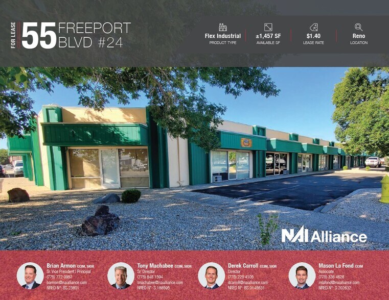 Primary Photo Of 55 Freeport Blvd, Sparks Showroom For Lease
