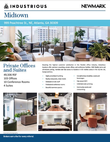 More Photos Of 999 Peachtree St Ne, Atlanta Coworking Space