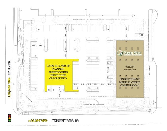 Primary Photo Of SWC 67th & Thunderbird Rd, Glendale General Retail For Lease