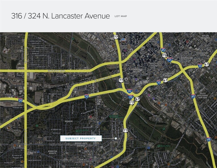 More Photos Of 316-324 N Lancaster Ave, Dallas Land For Sale
