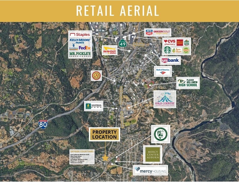 More Photos Of 650 Auburn Folsom Rd, Auburn General Retail For Lease