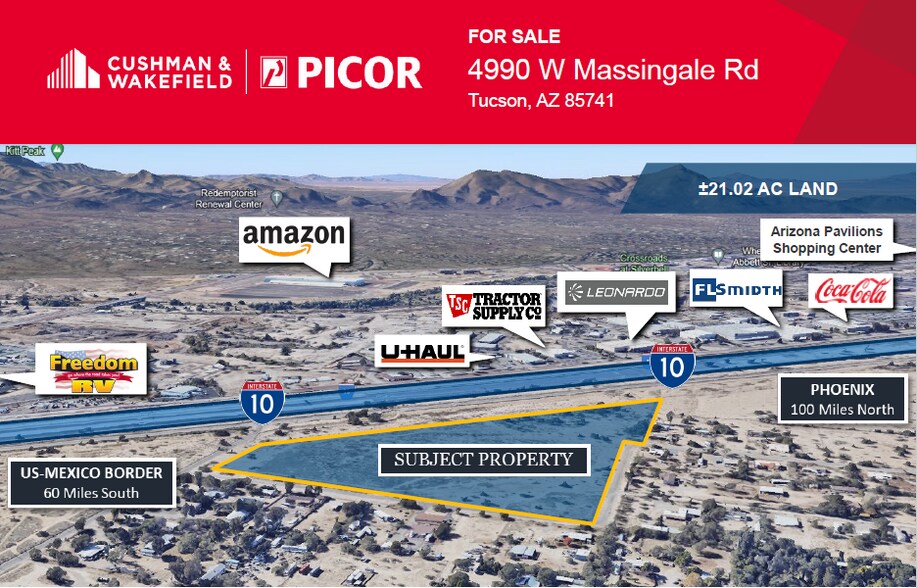 Primary Photo Of 4990 Massingale rd, Tucson Land For Sale