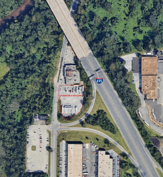 Primary Photo Of 841 N Hammonds Ferry Rd, Linthicum Heights Land For Lease