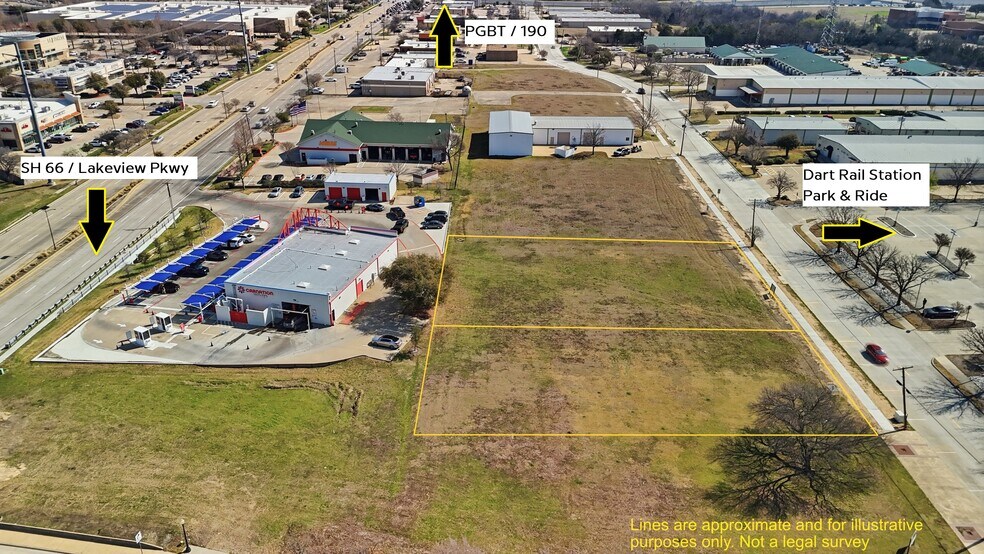 Primary Photo Of 4109 Industrial Street, Rowlett Land For Sale