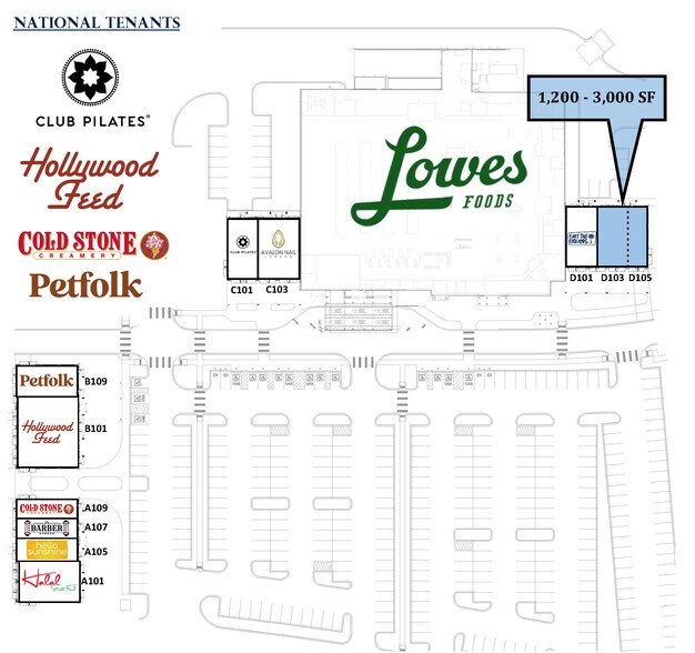 More Photos Of 8918 Charlotte Hwy, Indian Land General Retail For Lease