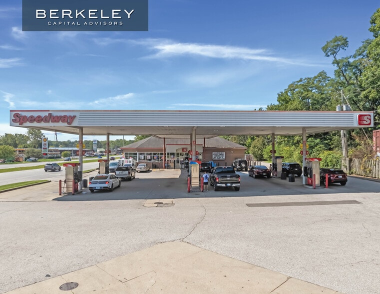 Primary Photo Of 4610 S Kentucky Ave, Indianapolis Service Station For Sale