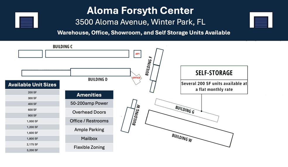 More Photos Of 3500 Aloma Ave, Winter Park Warehouse For Lease