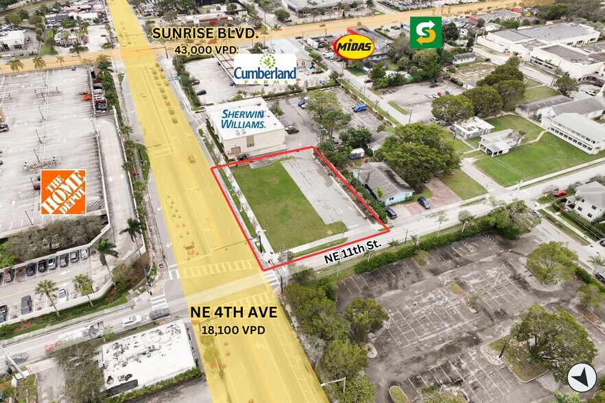 More Photos Of 1091 NE 4th Ave, Fort Lauderdale Land For Sale