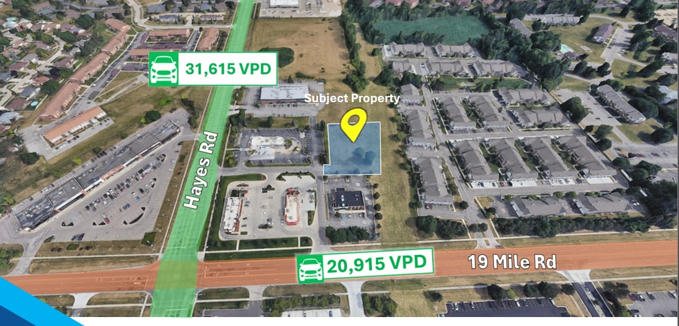 More Photos Of 15341 19 Mile Rd, Clinton Twp Land For Sale