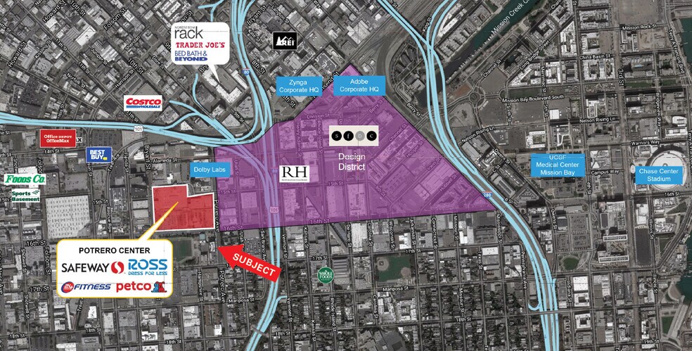 Primary Photo Of 2300 16th St, San Francisco Storefront For Lease