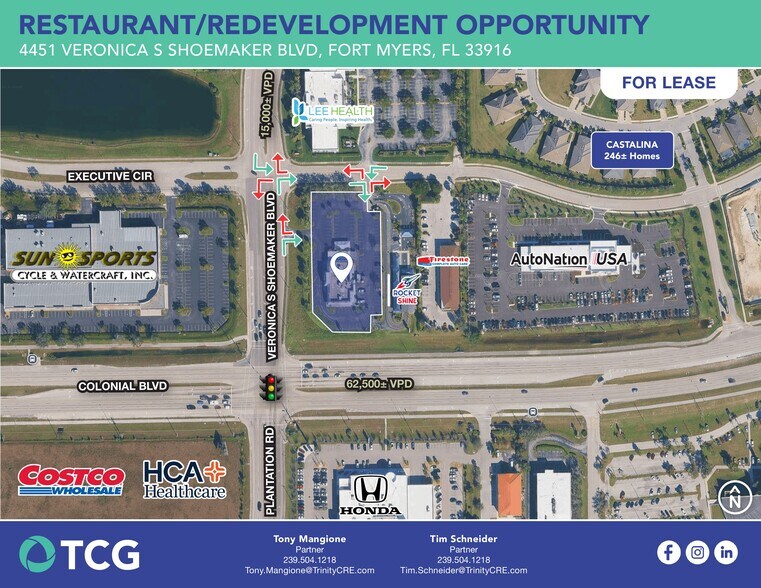 Primary Photo Of 4451 Veronica S Shoemaker Blvd, Fort Myers Restaurant For Lease