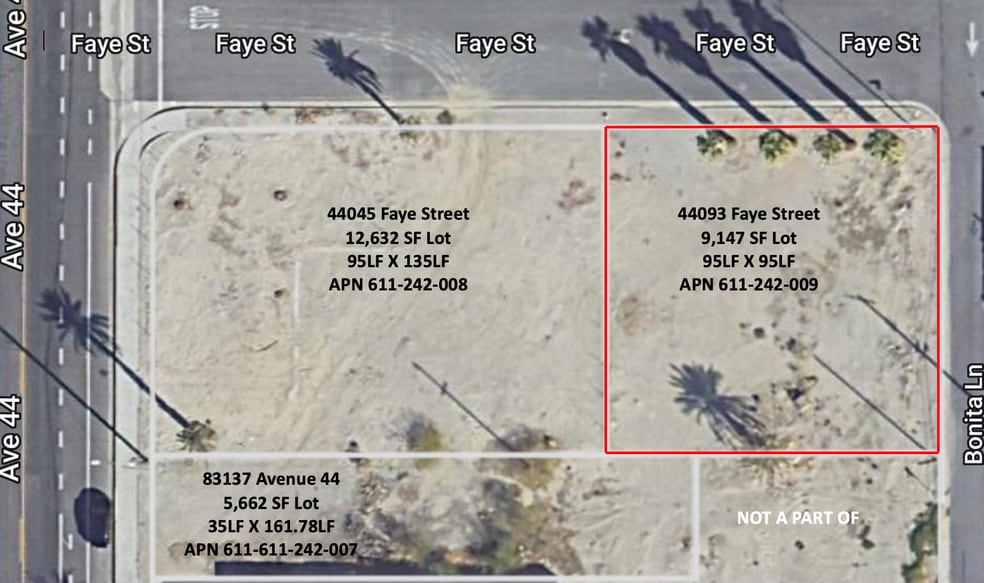 More Photos Of Avenue 44 @ Faye Street, Indio Land For Sale