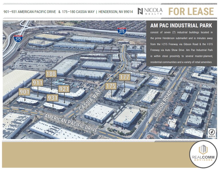 More Photos Of 901 American Pacific Dr, Henderson Unknown For Lease