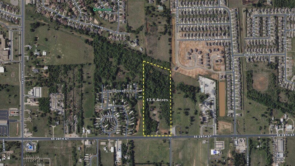 More Photos Of 10401 SE 29th, Midwest City Land For Sale