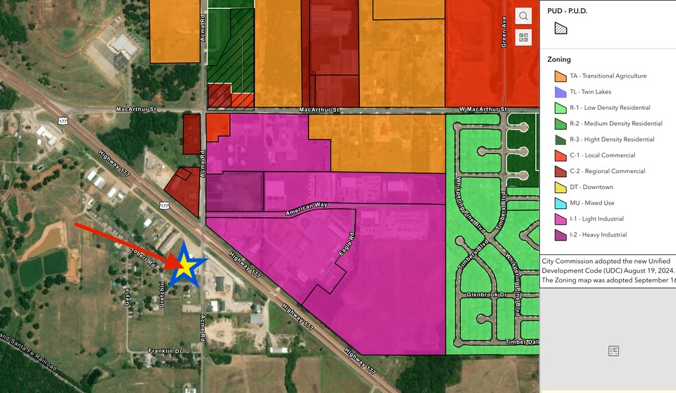 More Photos Of 14210 Highway 177, Shawnee Freestanding For Sale