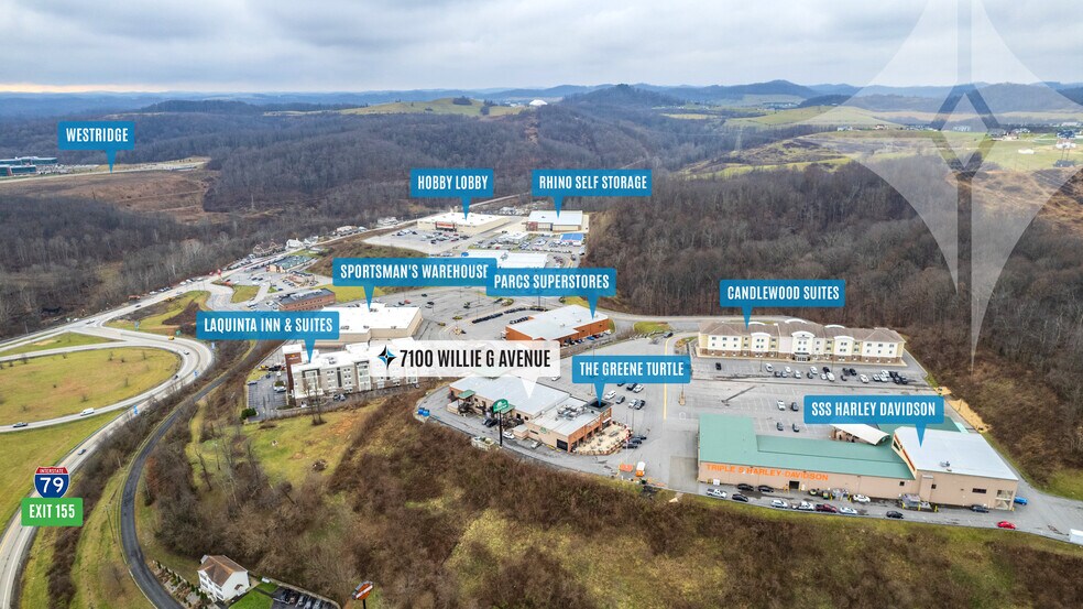 More Photos Of 7100 Willie G Ave, Morgantown Storefront For Lease