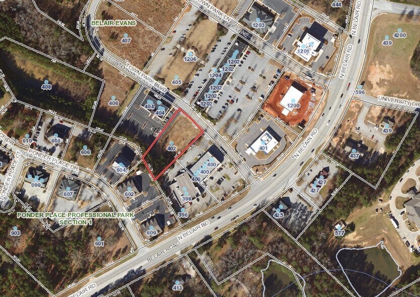 More Photos Of 402 Town Park Blvd, Evans Land For Sale